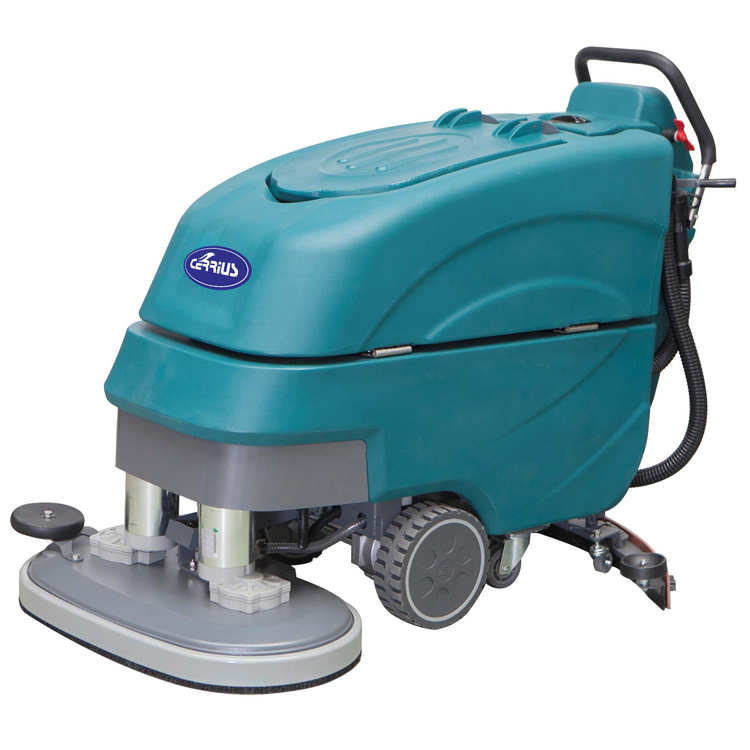 磚縫的地麵如何使用洗地機？